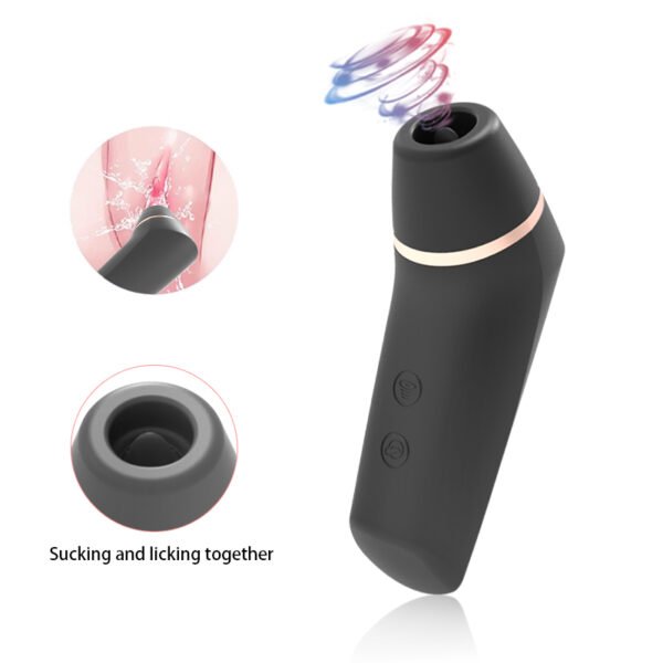 10-Mode Sucking and Tongue Licking Vibrator for Intense Pleasure - Image 3