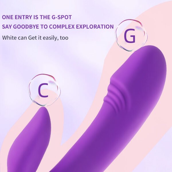 Raina Dual Action Vibrator - Powerful, Quiet, and Discreet Pleasure - Image 2